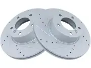 TRQ 64KP24R Front Brake Rotor Set Fits 2009-2016 BMW 328i xDrive 2.0L 4 Cyl (for: BMW)