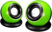 HOMSFOU -Powered Mini Speakers Pair of Computer Speakers Volume Control for Home Office School Tv Pc