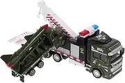 ERINGOGO 2Pcs Pull Back Car Small Educational Trucks for Inertia Powered Vehicles for Fun Playtime Present for Birthdays and Day