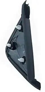 Rynplex for Mazda, for 6 Atenza 2014-2020， Car Rear Door Window Glass Triangle Trim Cover Molding Corner Panel Lid Wing Mirror Triangle Cover(Left and Right)