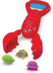 Melissa & Doug Sunny Patch Louie Lobster Claw Catcher - Grab-and-Squeeze Pool Toy