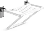 SJIALEN Bathroom Folding Seat Safety Old Man Disabled Accessibility Widen Shower Room Bath Stool Pregnant Woman Bathroom Stool Shower Chair(White)
