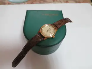 LONGINES 浪琴 18k金征服者古董錶