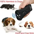 Ultrasonic Anti Dog Barking Trainer LED Lamp Gentle Petgentle Sonic Device NEW