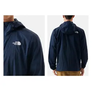 【The North Face】TNF 風衣外套 M MFO FAST HIKE WIND JACKET - AP 男款 藍(NF0A7WAN8K2)