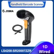 Symbol LS4208-SR20007ZZR Laser Handheld 1D Barcode Scanner Reader w/ USB Cable