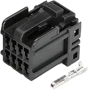 BIZOCA 8Pin 174971-2 Automotive Connector PCB Mount Header Vertical Wire-to-Board Plug Socket(174044-2)