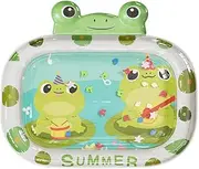 Fayelong Inflatable Tummy Time Water Play Mat for Infants and Toddlers Newborn Toys for 3 to 24 Months Inflatable Play Mat Visual Stimulation Gift Infants Toddlers Boys Girls