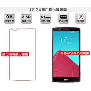 【Ezstick】LG G4 5.5吋 手機專用 鏡面鋼化玻璃膜 靜電吸附 144x71mm