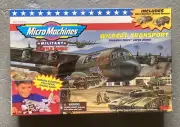 Micro Machines Military Battle Zones Wildcat Transport NIB Sealed Box z10 VTG
