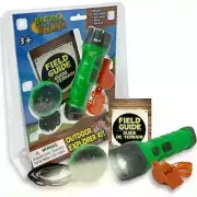 Nature Bound Outdoor Explorer Kit Toy: Flashlight, Compass, Whistle, Field Guide