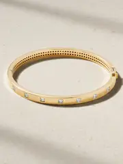 [Ileana Makri] Ileana Makri - 18-karat Gold Diamond Bangle - One size One size Gold
