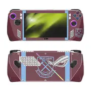 OFFICIAL WEST HAM UNITED FC 2020/21 HOME KIT VINYL SKIN DECAL FOR ASUS ROG ALLY