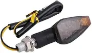 Motorbike Turn Indicator Universal Motorcycle Led Turn Signals Long Short Indicator Lights Blinkers Flashers Amber Color 4Pcs