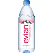 Evian Natural Mineral Water 1l
