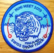 NATO Tiger Mini Meet 2019 Swiss Snow Tiger Patch