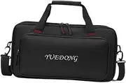 Luwecf Pedal Board Carrying Bag with Zippers and Side Pocket for Events, 60x27x10.5cm