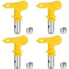 4PC 215 311 317 517 Airless Spray Gun Tips Nozzle For Titan Wagner Paint Sprayer