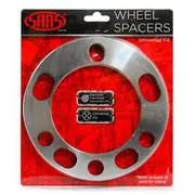 SAAS 6mm Wheel Spacers Suit 6 Stud Pair - WS6006