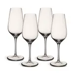 Villeroy & Boch Entree Flute Champagne Glasses, Set of 4