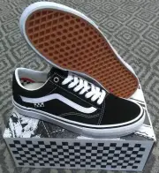 Vans Skate Old Skool shoe Black/White mens size 7.5