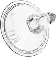 UTHCLO Glass Pitcher Lid for Water Jug Replacement Cover for Juice Dispenser Pitcher Lid Practical Easy to Clean Prevents Spills Dirt for Kitchen Use