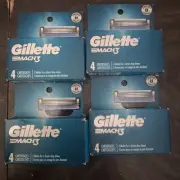 Gillette Mach3 Replacement Razor Cartridges 16-Refills 3-Blades Shaving