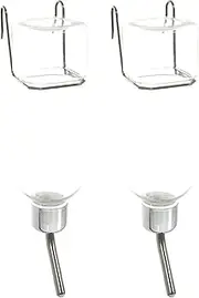 Yardwe Automatic Dog Waterer Pet Water Dispenser Pet Drinking Fountain Hanging Water Dispenser Pet Food Feeder