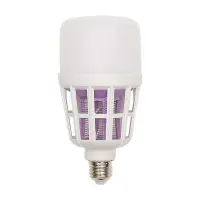 在飛比找蝦皮商城優惠-電擊式紫光靜音照明滅蚊燈泡(超值2入) LED照明燈 捕蚊燈