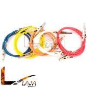 DENTAL BIB HOLDER CLIP FLEXIBLE RUBBER CHAIN - ASSORTED COLOR CODED