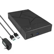 3.5 Inch HDD Enclosure USB 3.0 to SATA Hard Drive Case SSD Enclosure6079