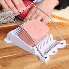 Egg Cutter Chopper Non-stick Lunch Meat Slicer Stainless Steel Food 12 Lines