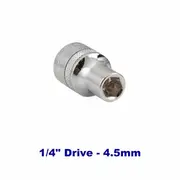 Kincrome K25001 - Lokon Socket 1/4" Drive 4.5mm