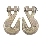 5/16" Clevis Grab Hooks G70 Chain Hook for Trailer Towing, Machinery Lifting,...