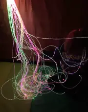 Fibre Optic Sensory Lights Harness - Moody , Calming Lights theraphy 30x200cm