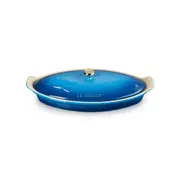 Le Creuset Stoneware Heritage Fish Baker Marseille Blue 1.6L