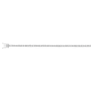 Luminesce Lab Grown 5 Carat Diamond Tennis Bracelet in Sterling Silver