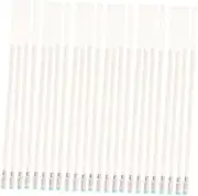 Veemoon 100 Pcs Heat Erasable Fabric Marking Pens Thin Rod Neutral Fade Refill Pens for Sewing Dressmaking and Embroidery High Temperature Elimination Precise Marking White