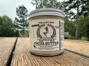 100% Pure Unrefined Raw Cocoa Butter – Fresh, Natural & Moisturizing