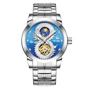 T843B Dragon Design Automatic Mechanical Watch Stainless Steel Band Men