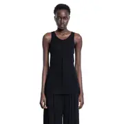 [THOM KROM] THOM KROM WOMAN BLACK T-SHIRTS & TANK TOPS Black