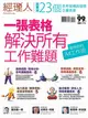 經理人特刊：一張表格解決所有工作難題 (電子雜誌)