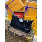 二手LOUIS VUITTON LV EASY POUCH ON STRAP BAG M80471黑色