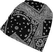 [LIFKOME] Cotton Headscarf Cashew Pattern for Fashion Bonnet Maternity Hat Sun Cap Wrap for Men Women Windproof Comfortable