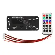 Car FM Radio Module Bluetooth Speaker MP3 Decoder Board USB TF AUX Music Player