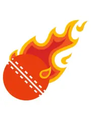 Simply Inked Fireball Temporary Tattoo, Size: 2.5 in x 4 in