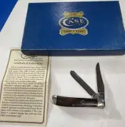 VINTAGE CASE XX FOSTER BROOK WOOD TESTED CENTENNIAL MINI TRAPPER KNIFE FB207 15