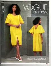 Vogue V1798 Misses 8 to16 Rachel Comey Shift Dress UNCUT Sewing Pattern
