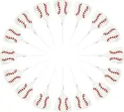 Baseball Lollipops Suckers Sports Pops for Birthday, Sports Event or Baseball Party Favor, Individually Wrapped 12 Pack