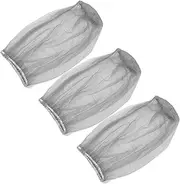 Mesh Face Cover Mosquito Net 3pcs Head Nets for Outdoor Activities Insect Control
